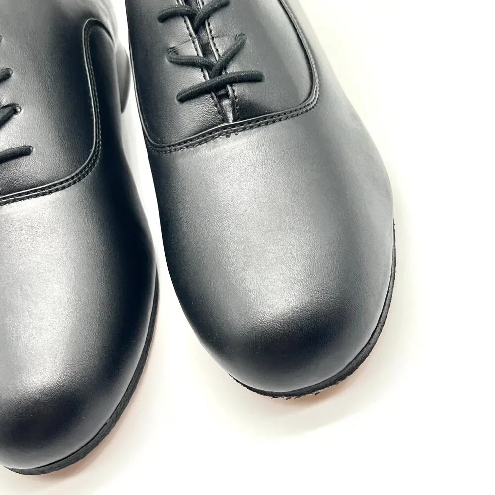 Capezio Mens Size 11 446 Black‎ Overture Oxford Character Dance Shoes
